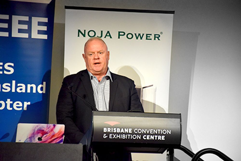 NOJA Power Group Managing Director Neil O’Sullivan speech to delegates at the IEEE Queensland Chapter Dinner