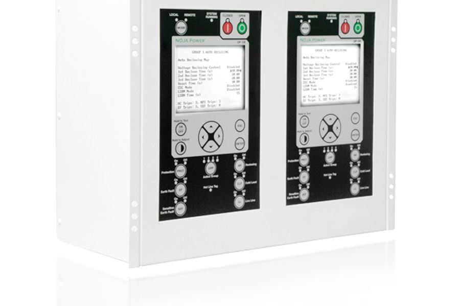 NOJA Power Dual Remote Panel HMI Unit for ACRs engineered to fit seamlessly into automated substations that form foundation of smart grids
