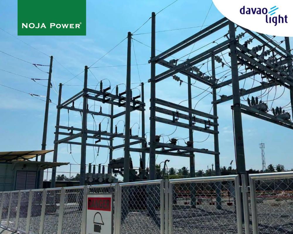 San Pedro Substation in Panabo City equipped with NOJA Power OSM Reclosers (Photo: Facebook @Davao Light and Power Co.)