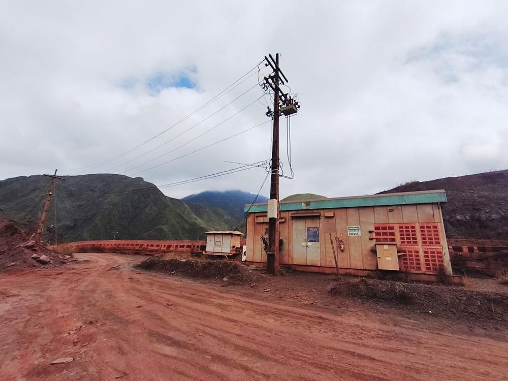 Ore conveyor system at Samarco’s Germano Mine, where NOJA Power reclosers were used to monitor operating conditions and energy behaviour.