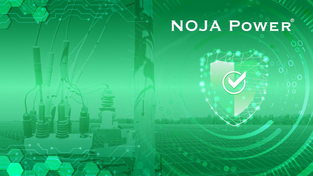 NOJA Power cyber security abstract banner
