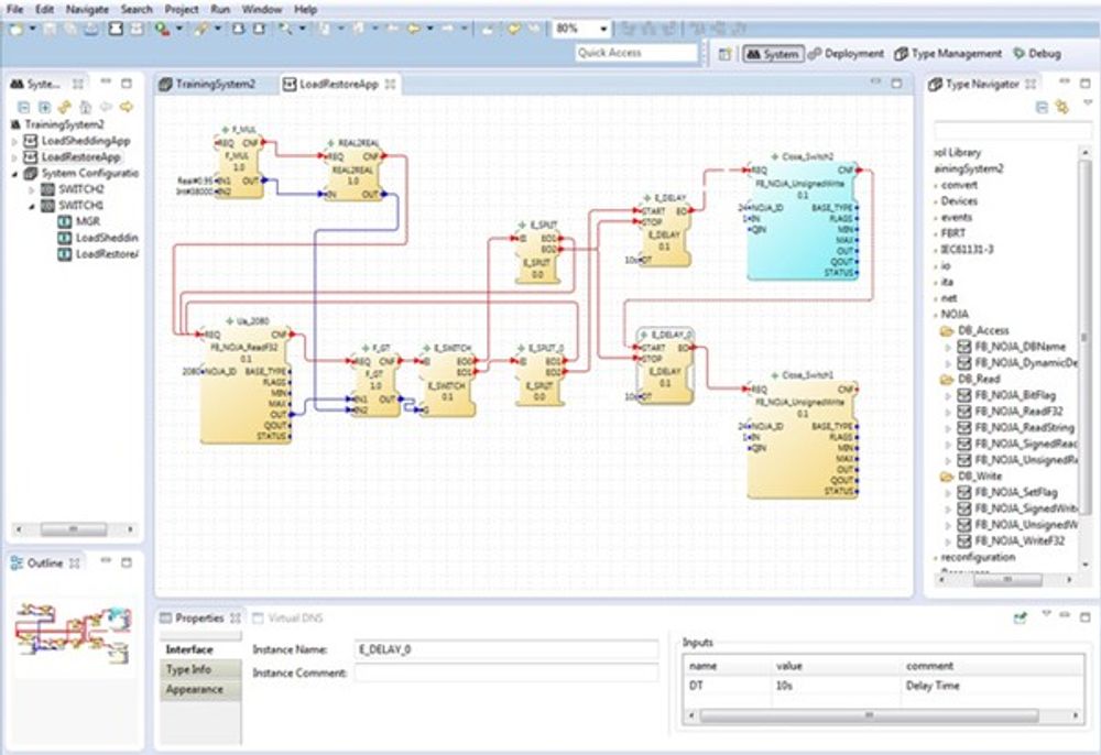  Một ứng dụng “Khôi phục Phụ tải” trên phần mềm Smart Grid Automation của NOJA Power.