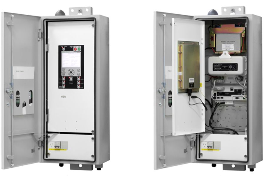 Enhanced NOJA Power control and communications cubicle for Automatic Circuit Reclosers incorporates Cellular, Wi-Fi and GPS capabilities