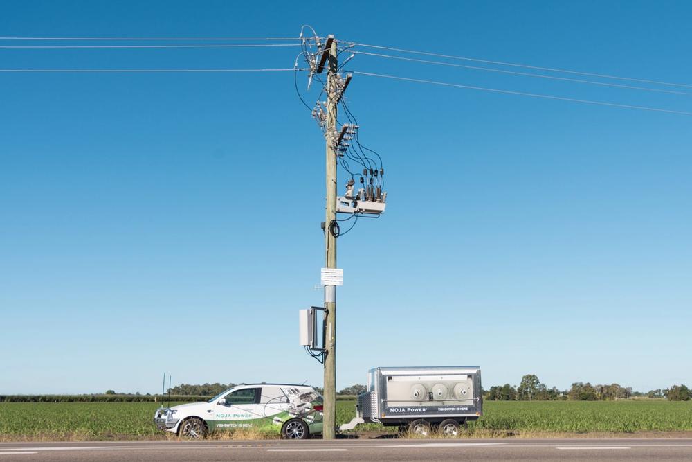  NOJA Power VISI-SWITCH® Trailer and OSM Recloser Installation near Home Hill, Queensland, Australia