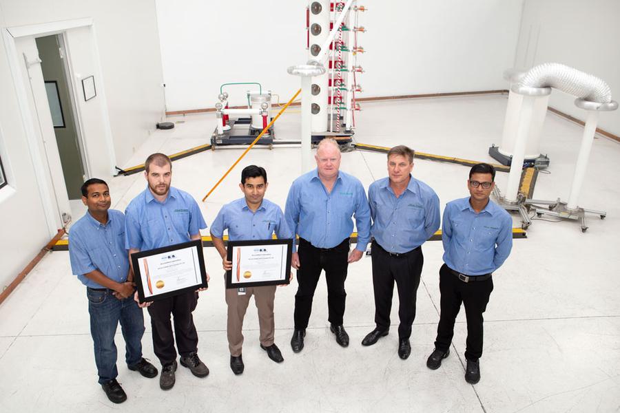 NOJA Power Test Laboratory achieves ISO/IEC17025 Accreditation