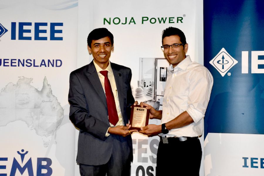 NOJA Power Project Development Manager wins IEEE Queensland Outstanding Young Professional Award