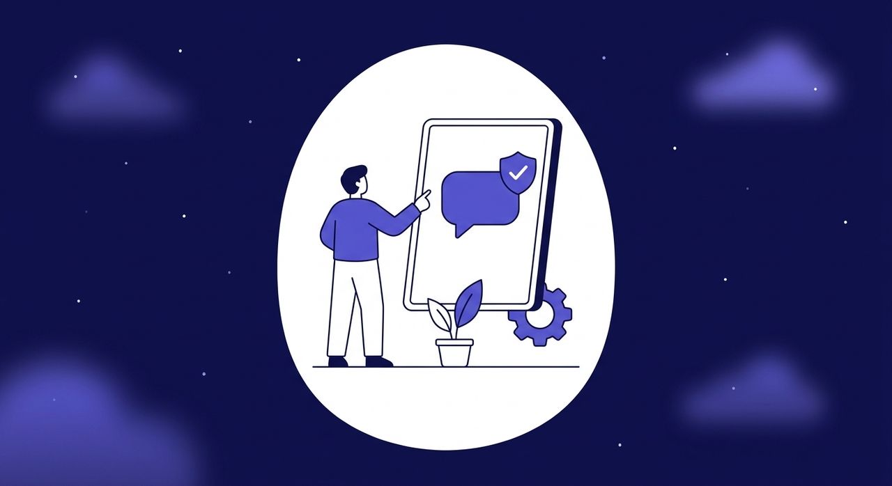 A shield protecting an AI network node, representing LLM prompt injection security testing