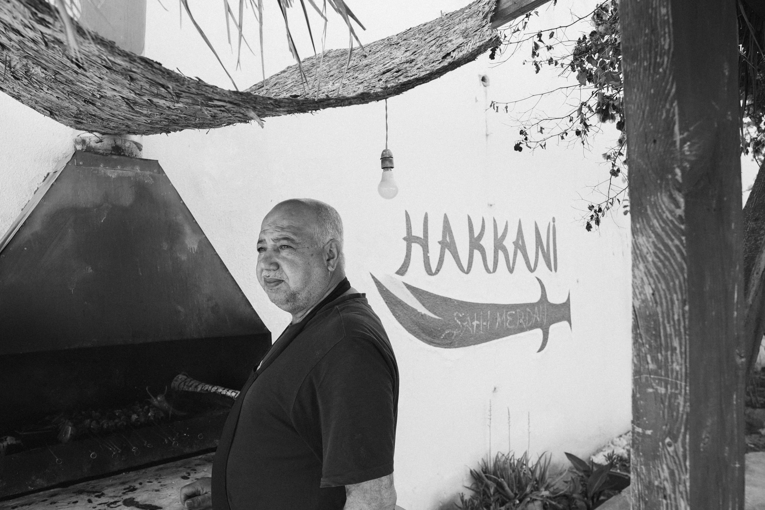 A local man, cooking for us with the meat of a lamb sacrificed during Eid 