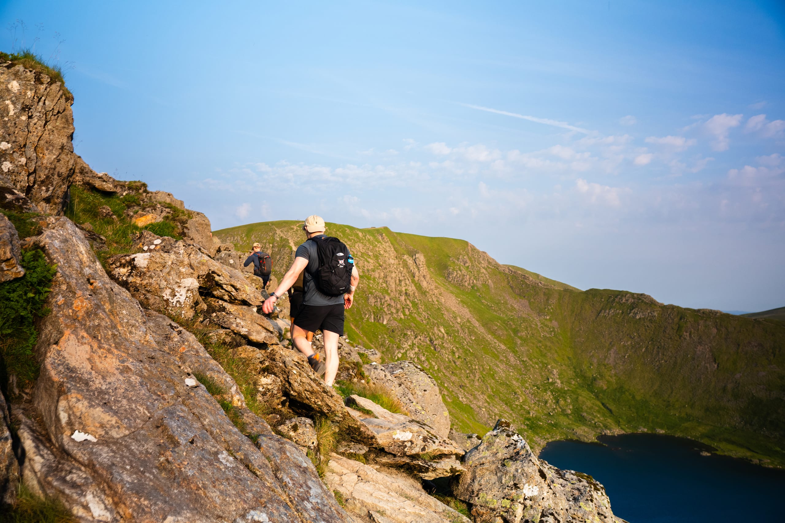 Approaching Striding Edge