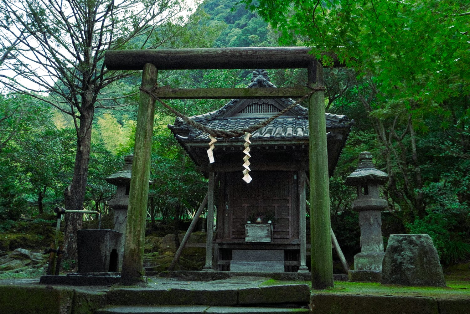 Temple in kagoshima.