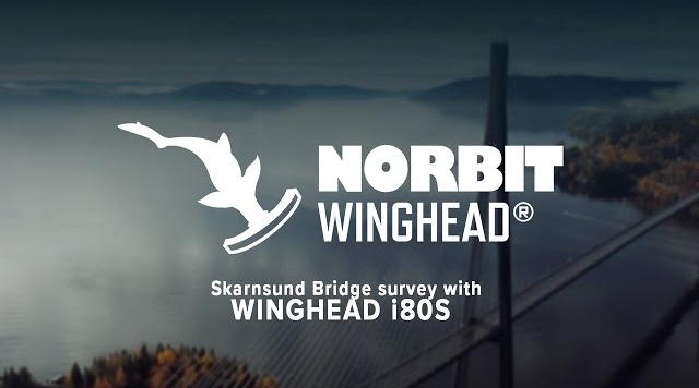 Skarnsund Bridge survey with WINGHEAD i80S