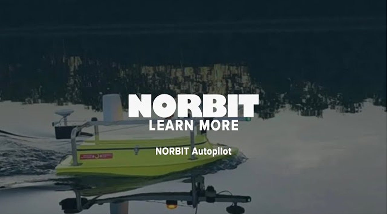NORBIT Autopilot system and WBMS integrated on K2Sea's USV