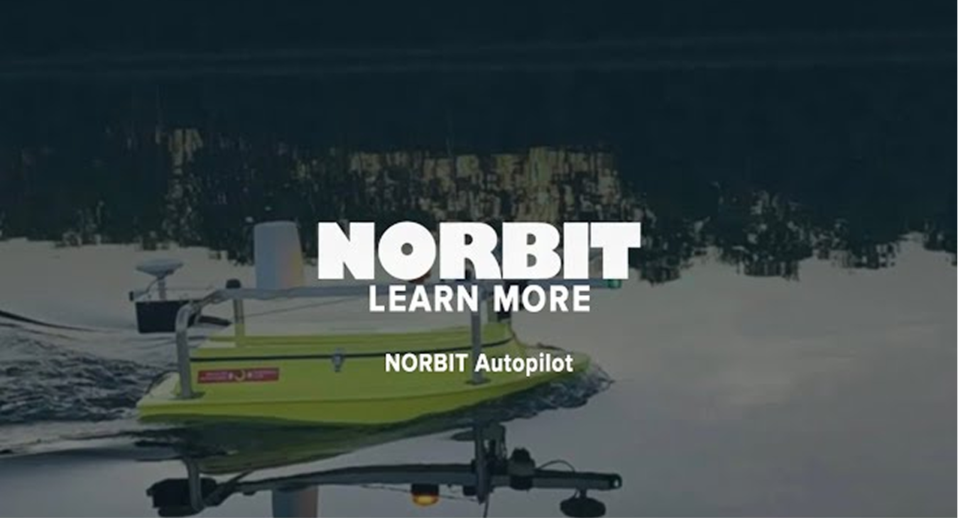 NORBIT Autopilot system and WBMS integrated on K2Sea's USV