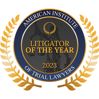 American Institute of Trial Lawyers — Litigator of the Year 2023