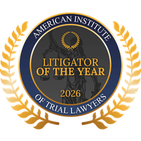American Institute of Trial Lawyers — Litigator of the Year 2026