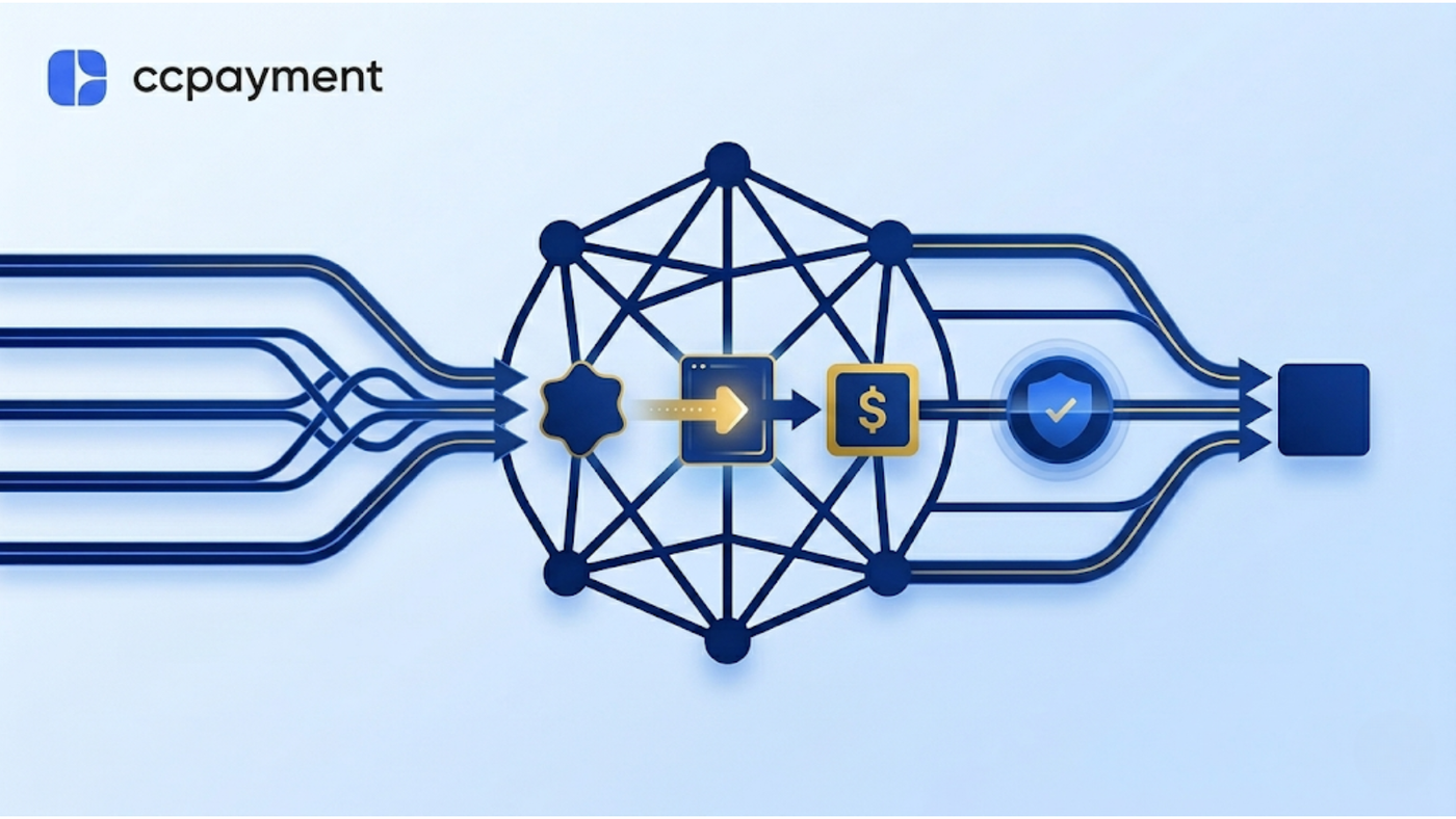 CCPayment Web3 gateway infrastructure for 24/7 stablecoin settlement and automated compliance