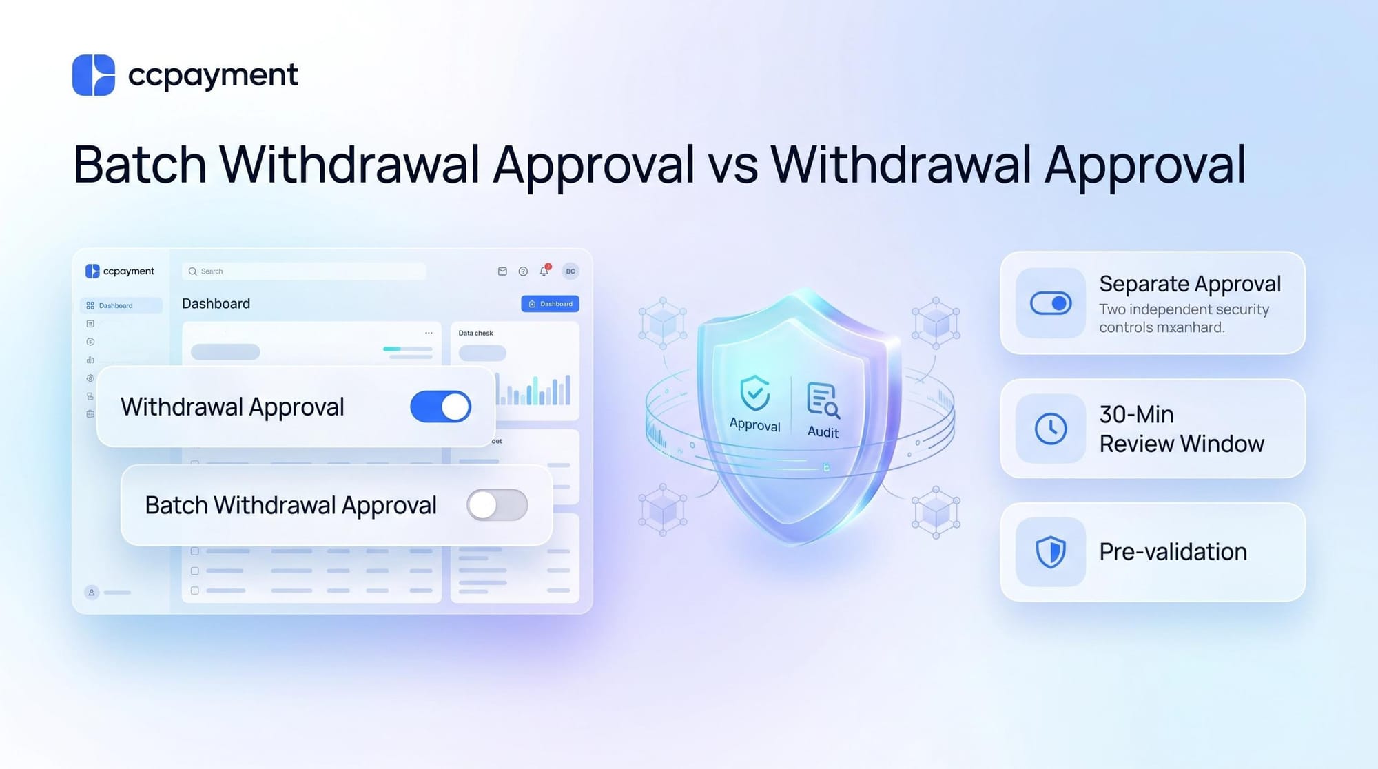 How to Set Up Withdrawal and Batch Payout Approvals in CCPayment: A CFO Checklist