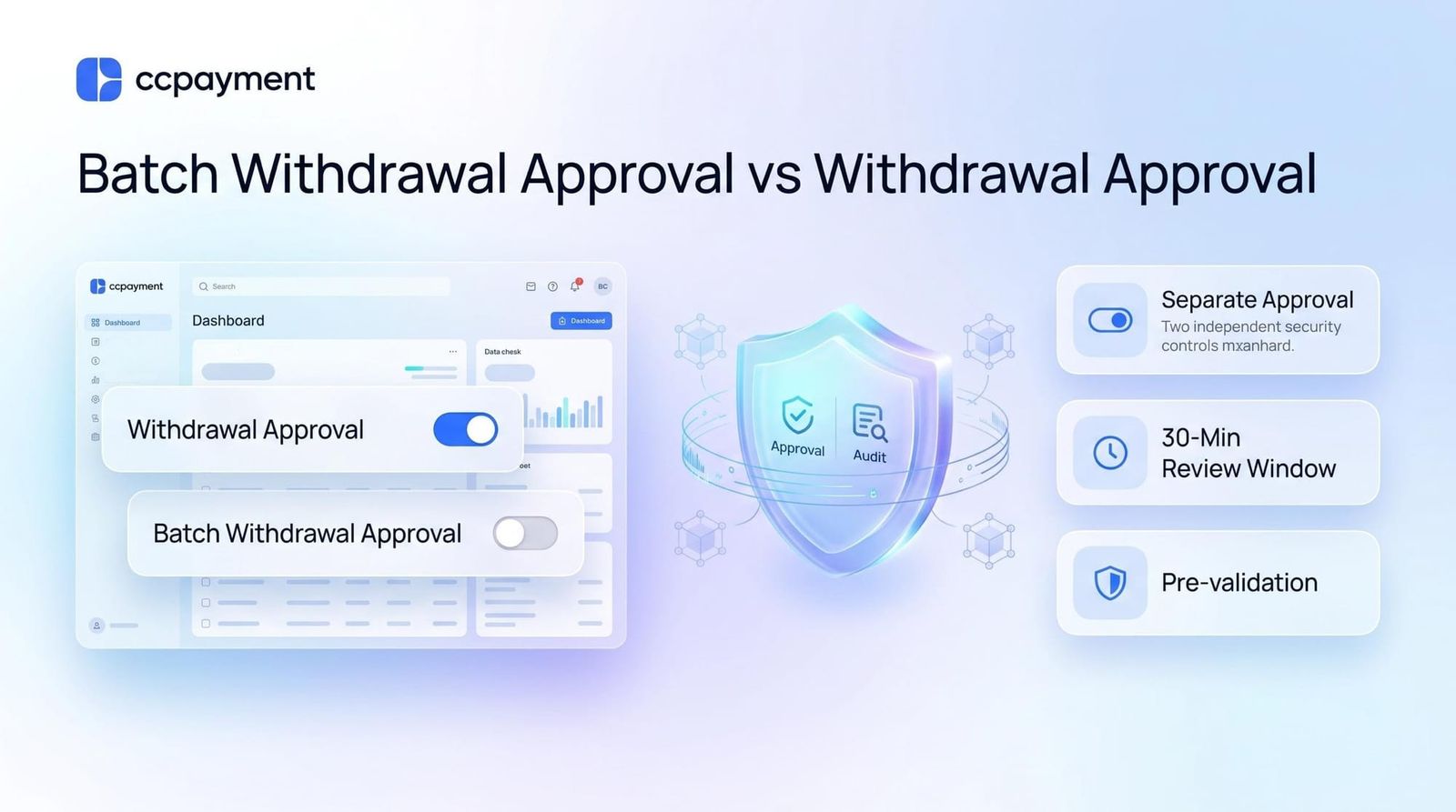 How to Set Up Withdrawal and Batch Payout Approvals in CCPayment: A CFO Checklist