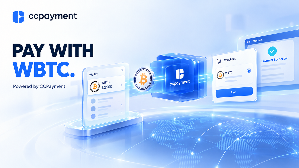Accept WBTC Payments with CCPayment