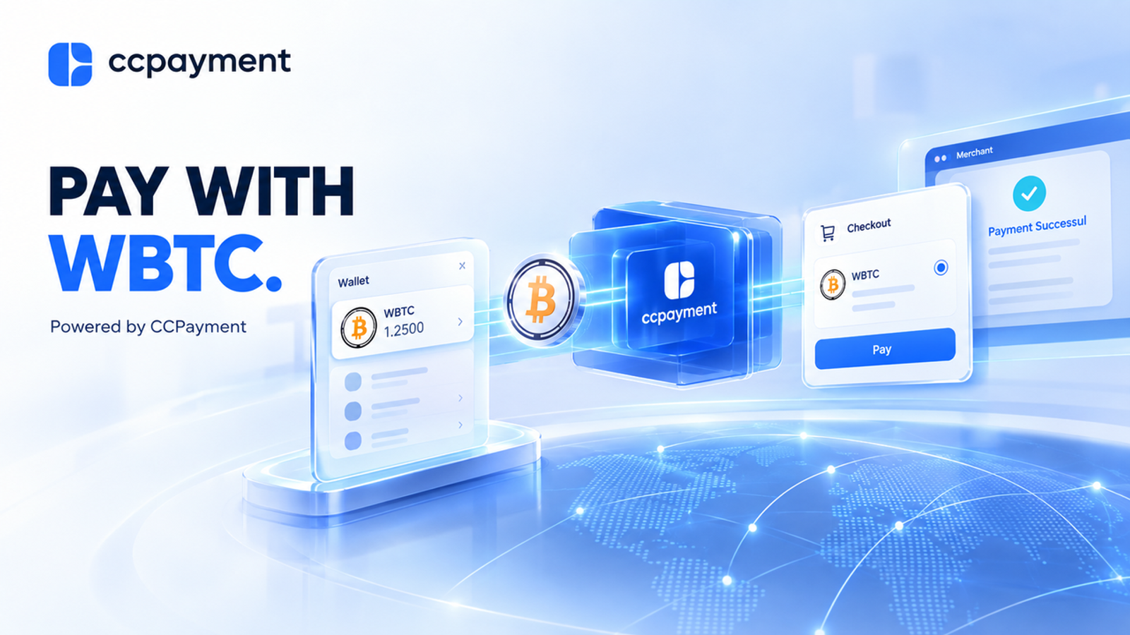 Accept WBTC Payments with CCPayment