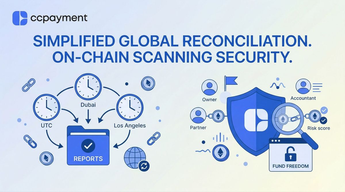 CCPayment Weekly: Revolutionizing Global Reconciliation & The New Standard for Merchant Security