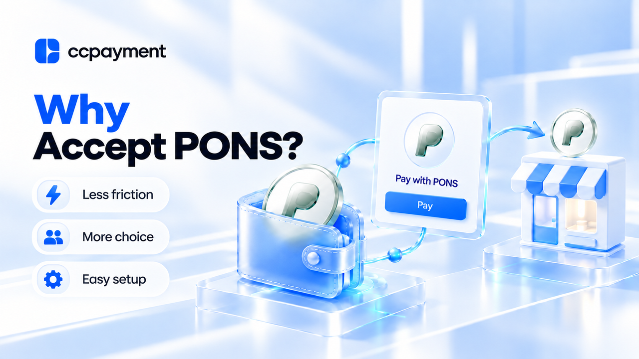 Why Accept PONS Payments?