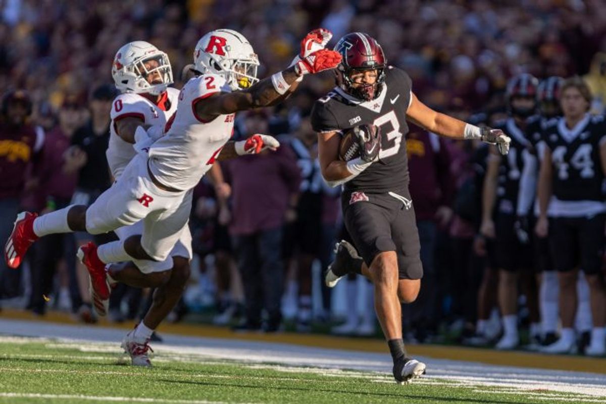 Rutgers and Minnesota face off on NBC this weekend