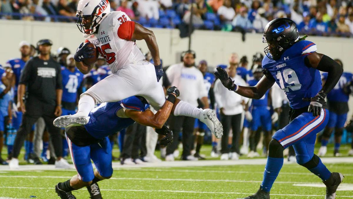 Action from the Southern Heritage Classic