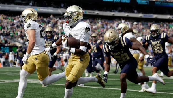 Notre Dame-Navy has aired on network TV every year since 1992.