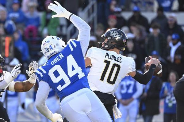 UCF fell to Duke yesterday 30-13.