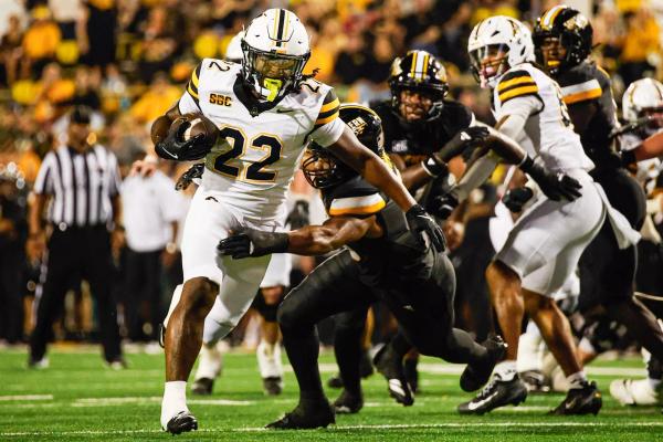 App State RB Jaquari Lewis