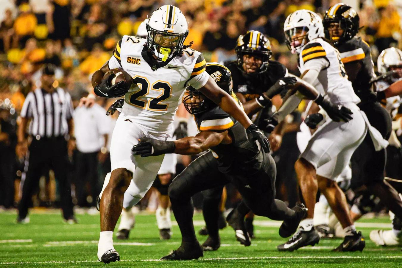 App State RB Jaquari Lewis