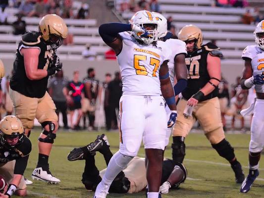 UTC's Jamarr Jones celebrating his TFL