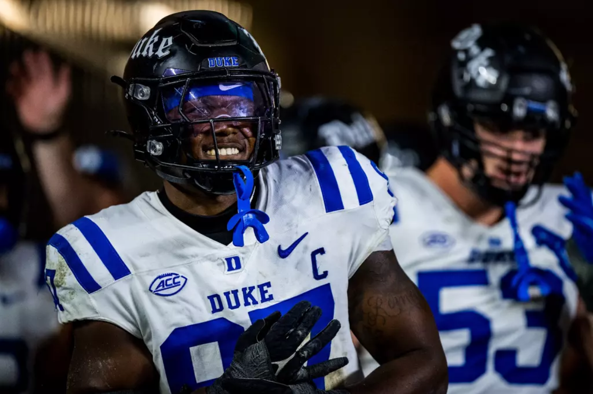 Duke Competing For The Victory Bell Against North Carolina