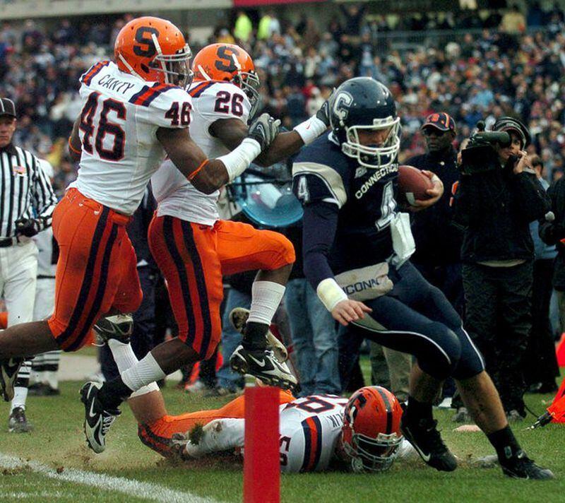 Former Big East members UConn and Syracuse will play at a site to be determined this year