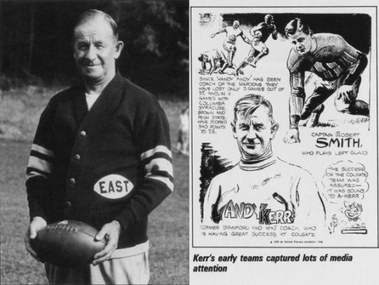 Legendary Colgate and Stanford Coach Andy Kerr
