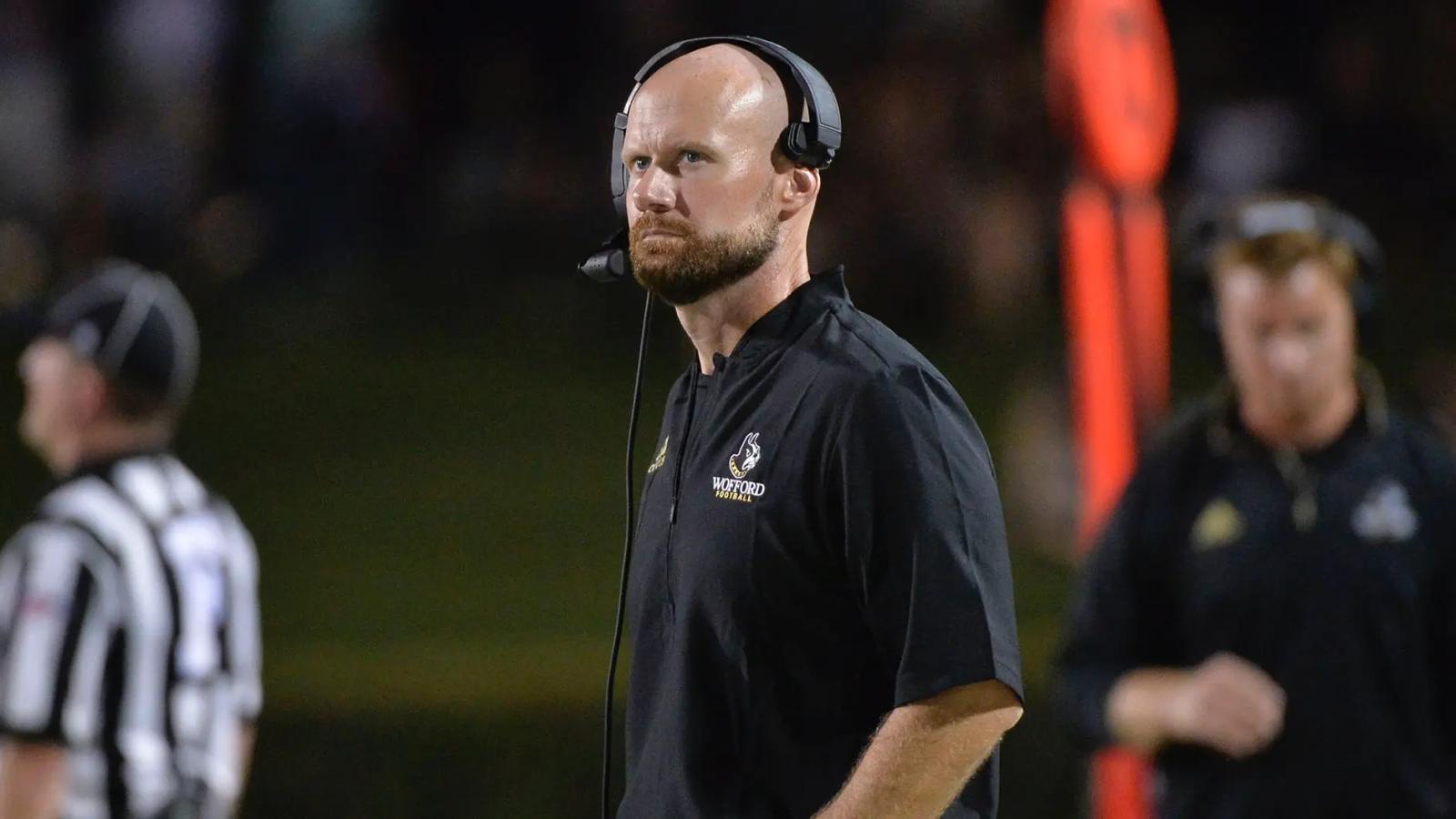 Ex Wofford Head Football Coach Josh Conklin