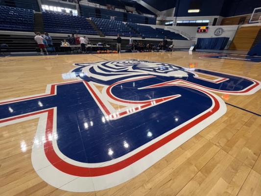 Ole Miss used Tennessee State's basketball arena to practice during the SEC Tournament in Nashville