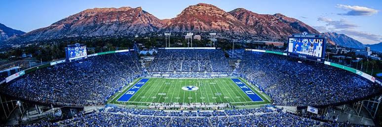 The beautiful LaVell Edwards Stadium