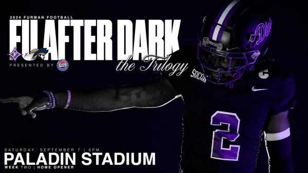 New uniform combo the Paladins will wear vs. Charleston Southern