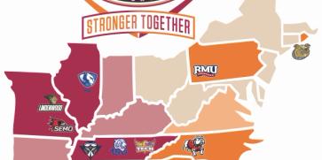 Big South - OVC Association Logo with Map