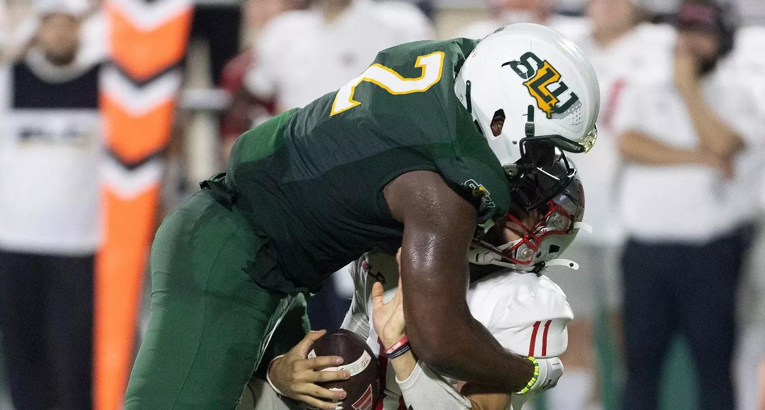 Kaleb Proctor plays in tonight's East-West Shrine Bowl