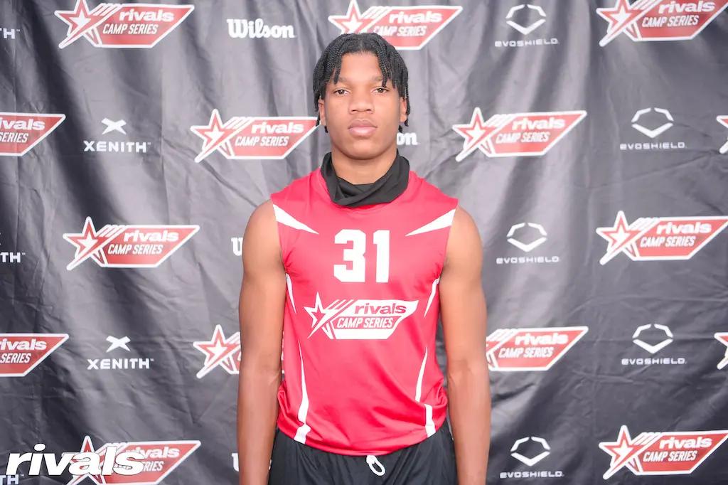 Davion Corpening at Rivals Camp Series