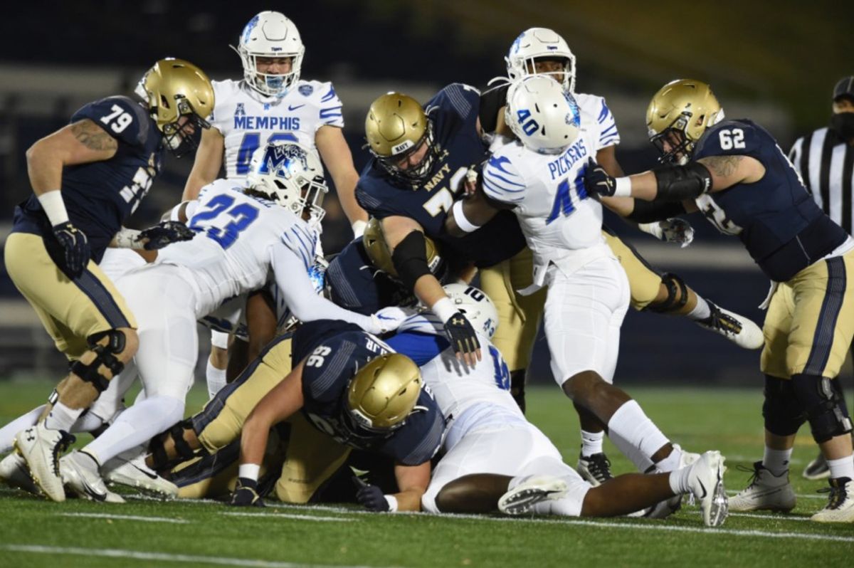 Memphis plays Navy tonight.