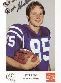 David Shula ended his career as one of Dartmouth's greatest receivers