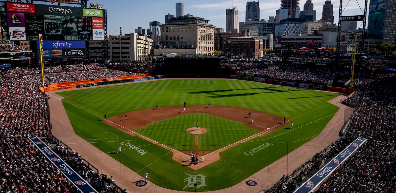 Comerica Park has never hosted a football game