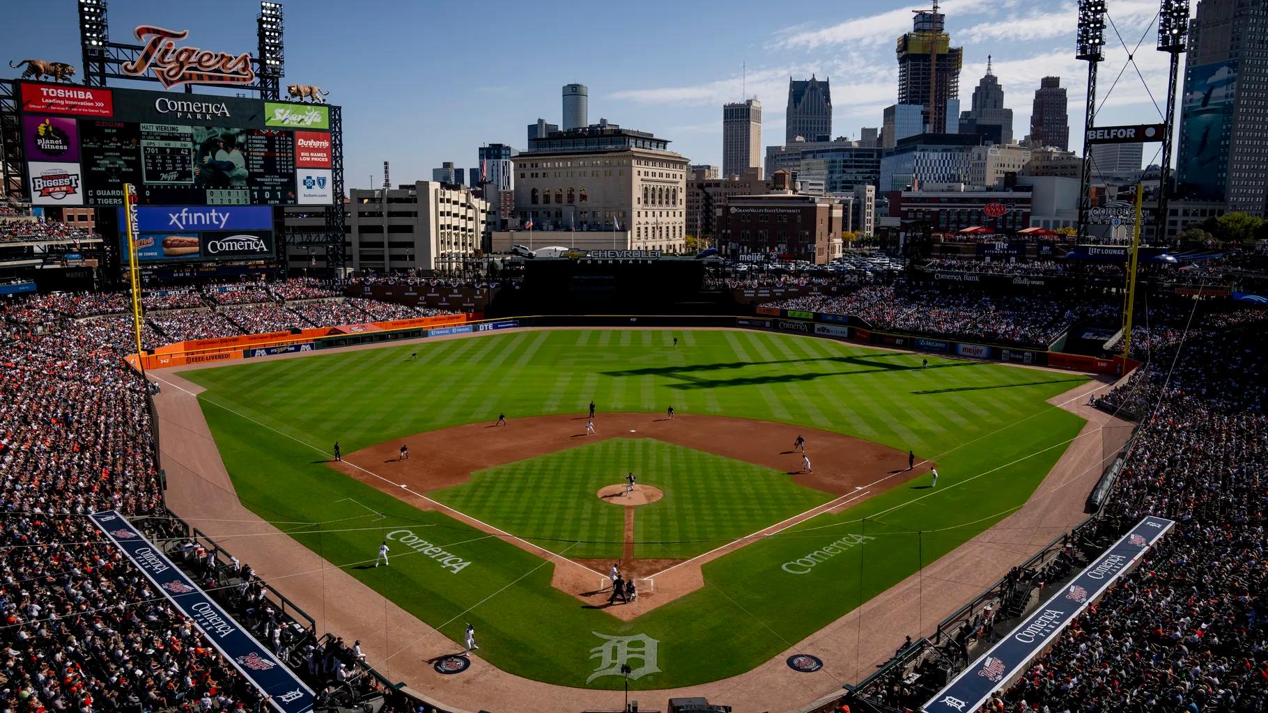Comerica Park has never hosted a football game