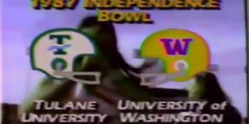 Tulane lost to Washington in their only Independence Bowl appearance