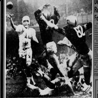 Army and Air Force nearly met in the 1960 Gotham Bowl