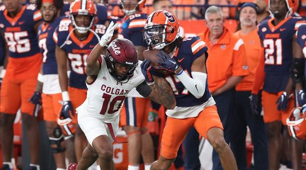 Colgate and Syracuse clash for the second time in three years this year.